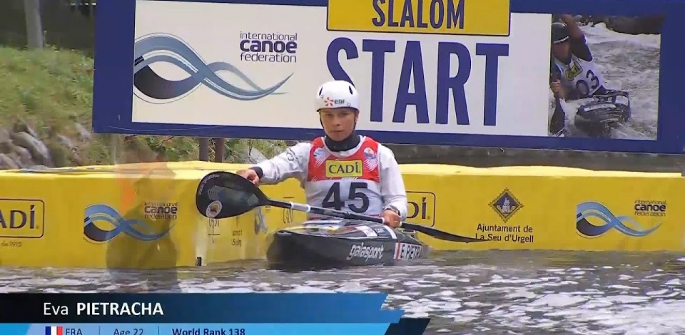 Eva Pietracha, Frannce - Kayak Final / 2024 ICF Canoe Slalom World Cup