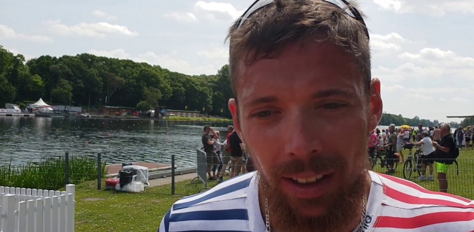 C1m 1000m Final Adrian Bart France / 2019 ICF Canoe Sprint World Cup 2 Duisburg Germany