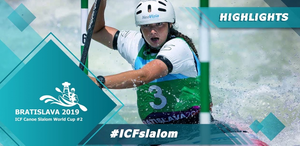 Highlights / 2019 ICF Canoe Slalom World Cup 2 Bratislava Slovakia