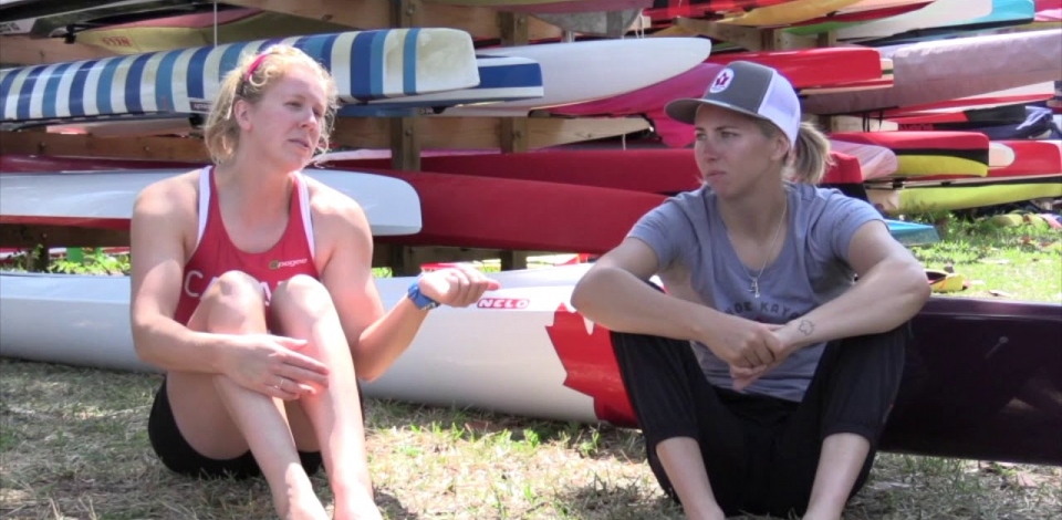 Laurence Vincent-Lapointe and Katie Vincent talk about the Canadian teams support