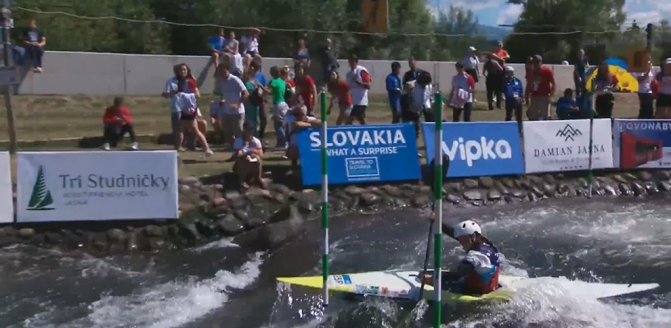 Leire Goni, Spain, U23 Semi Final / 2024 ICF Canoe-Kayak Slalom Junior & U23 World Championships