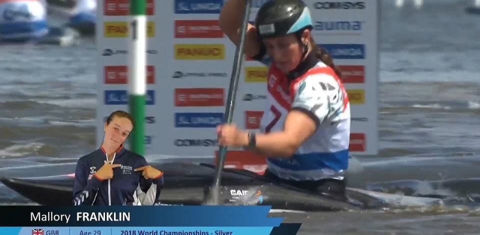 Mallory Franklin, GBR, Canoe Slalom, Heats / 2024 ICF Canoe Slalom World Cup Prague Czechia