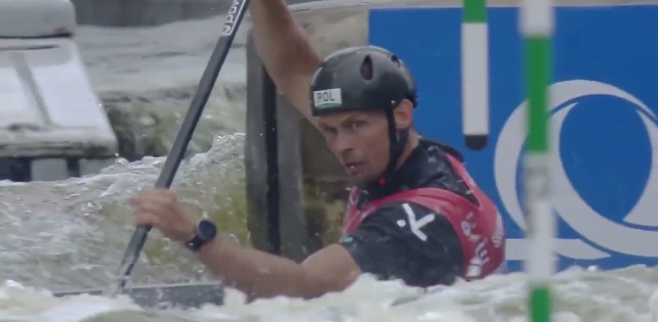 Grzegorz Hedwig Poland Semi-Final / 2023 ICF Canoe-Kayak Slalom World Cup Prague Czech Republic