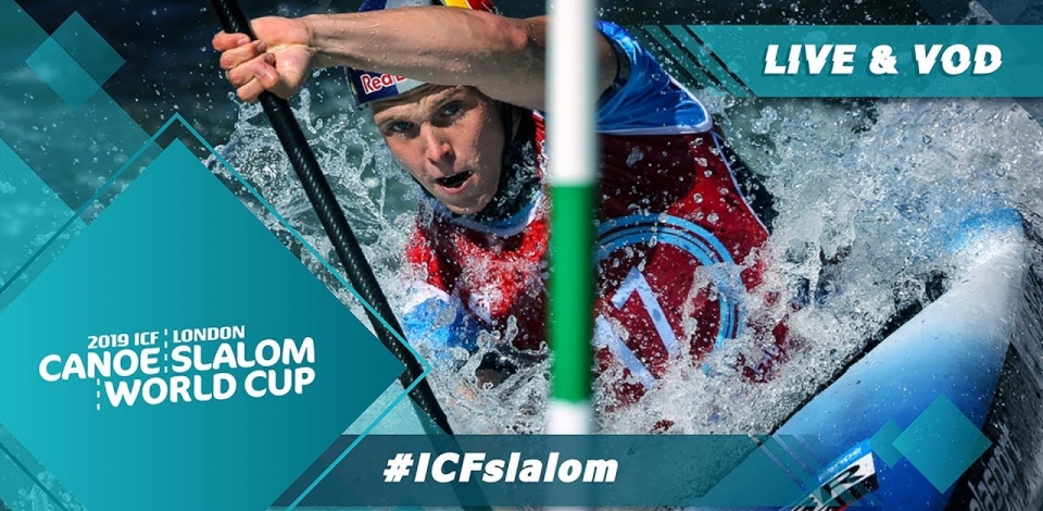 2019 ICF Canoe Slalom World Cup 1 London United Kingdom / Semis – C1w, K1m