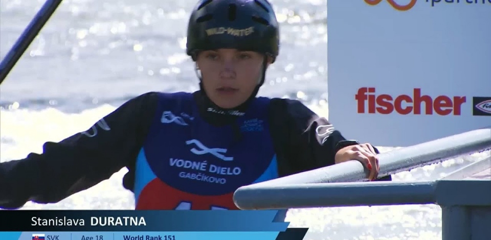 Stanislava Duratina, Slovakia, U23 Semi Final / 2024 ICF Canoe-Kayak Slalom Junior & U23 World Champ