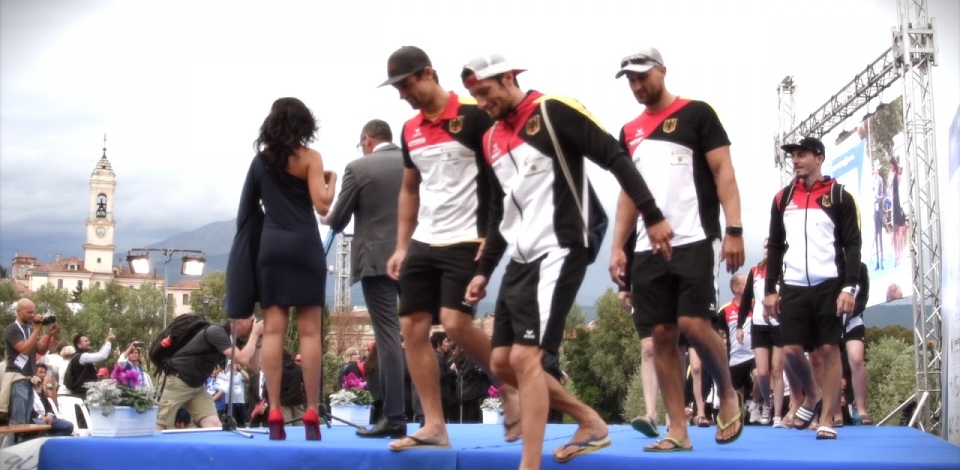 Opening Ceremony #ICFslalom 2017 Canoe World Cup 4 Ivrea