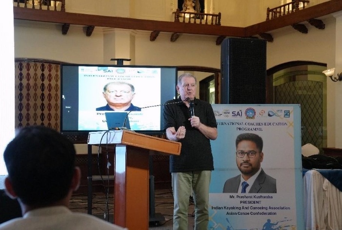 Alexandr Nikonorov led the international coach education programme Alexandr Nikonorov India ACC