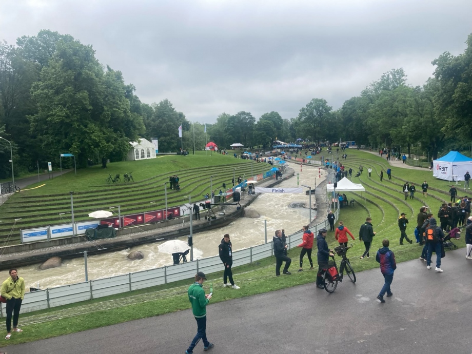 Augsburg slalom venue 