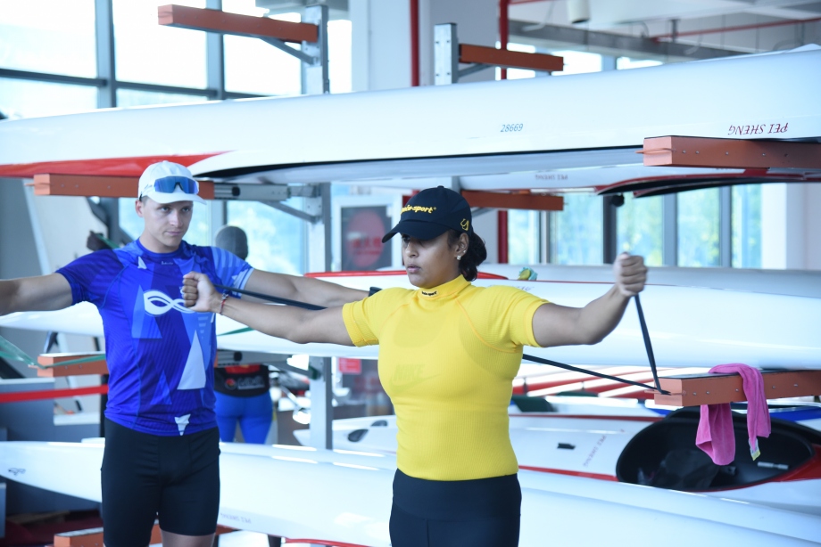 The camp is helping athletes prepare for continental events