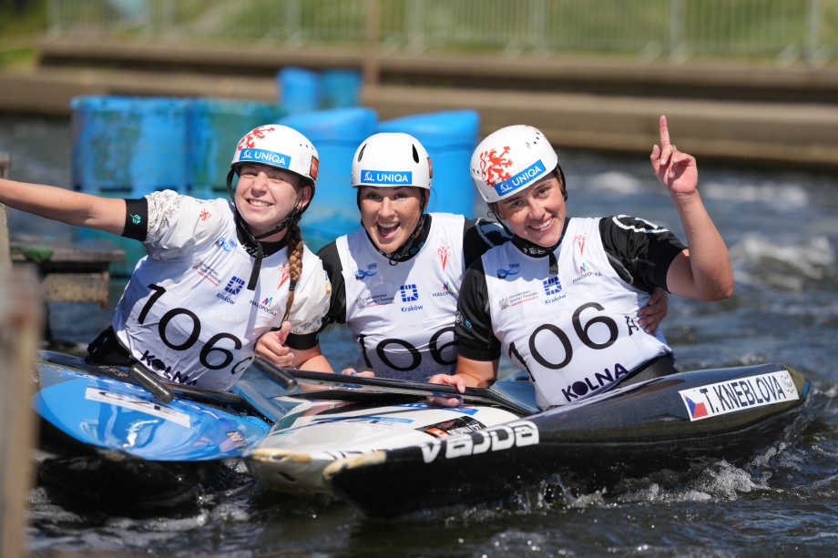Czechia canoe teams Krakow 2026