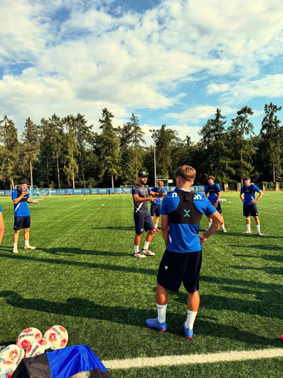 Saeid Fazloula has already started his new role at Karlsruher SC U-17 team