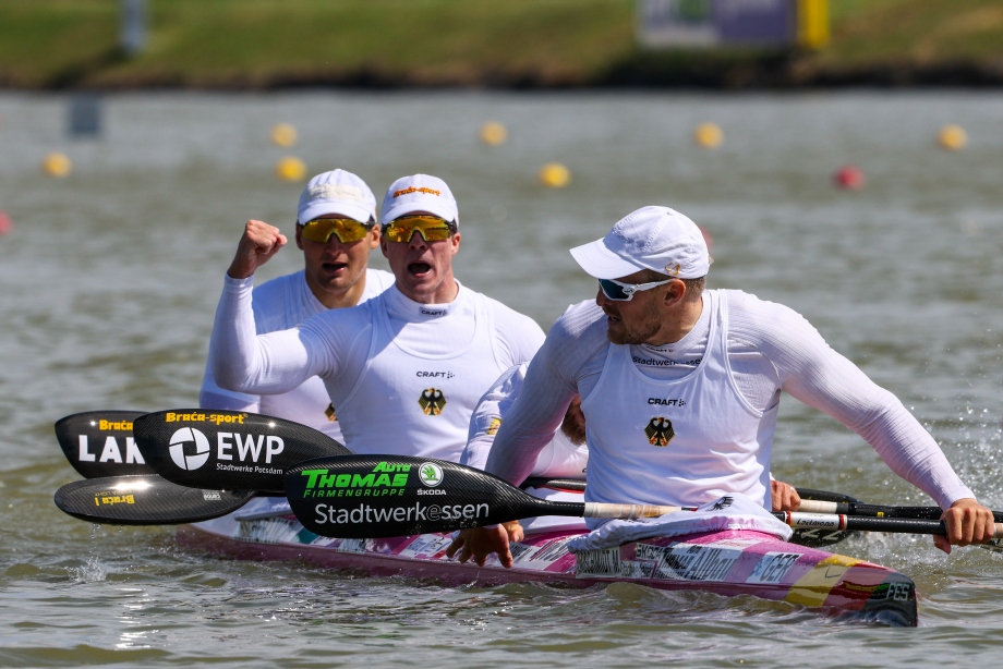 Germany men K4 kayak sprint 2024