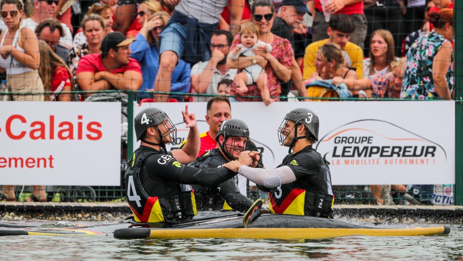 The German men's team won gold at The World Games 2022