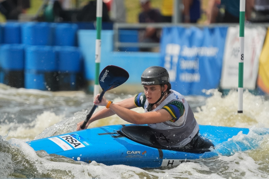 Hannah Trower kayak slalom Krakow 2026