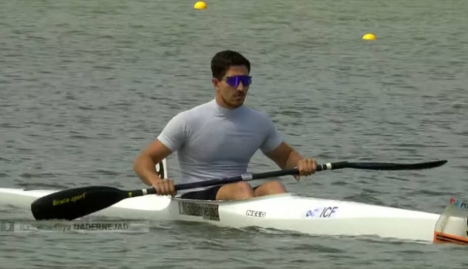 Iliya Nadernejad refugee kayak sprint 2