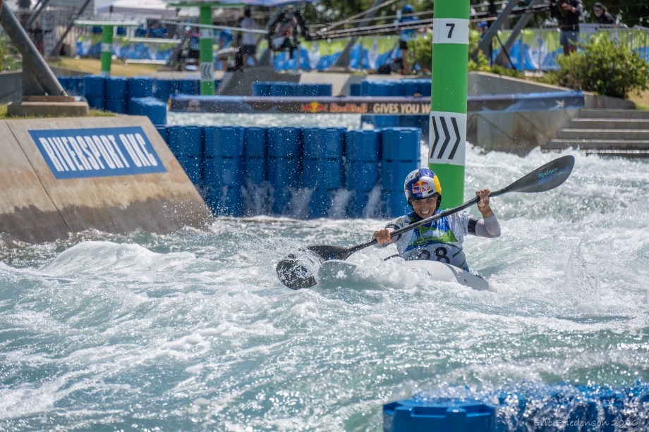 Fox powers to narrow victory on OKC opening day jess fox okc gold