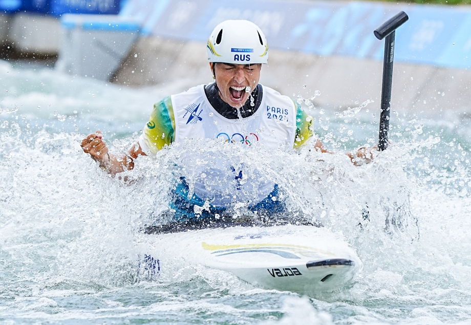 Jessica Fox canoe slalom Paris 2024 Olympics gold 3