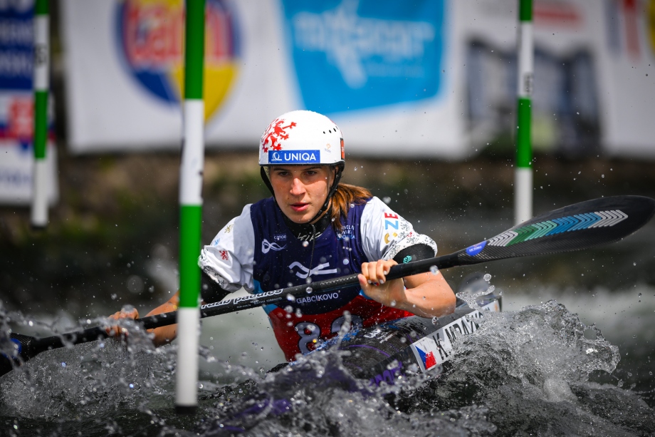 Klara Mrazkova women's kayak slalom czechia 2024 Liptovsky
