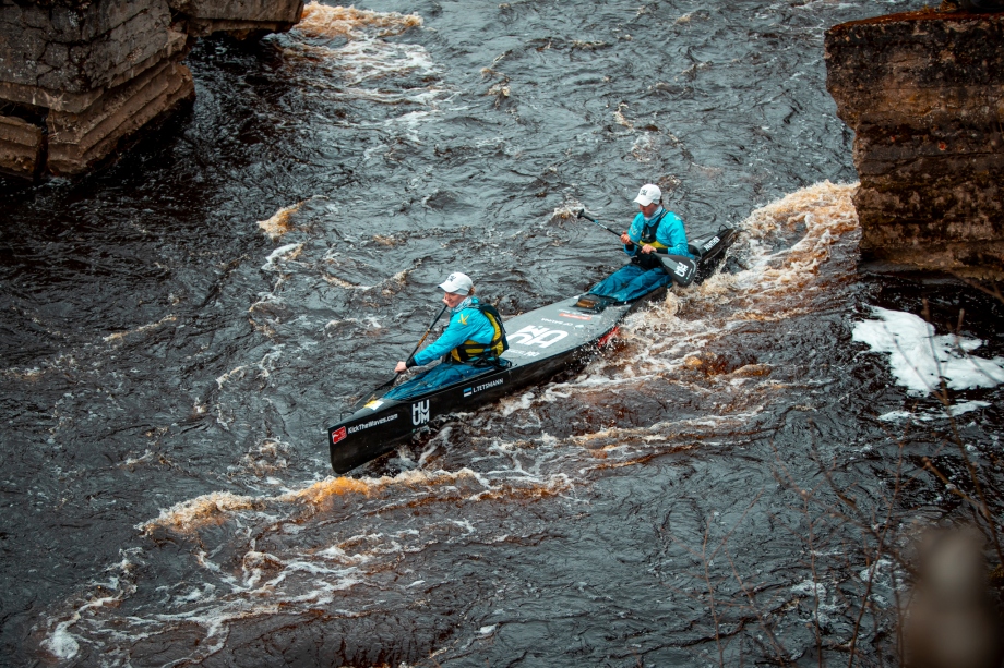 Linda Tetsmann Anette Baum 2024 Türi Tori Downriver Race photo by Aldis Toome