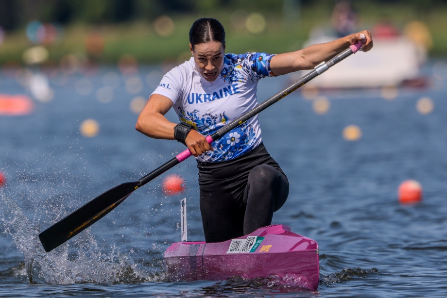 Liudmyla Luzan women C1 200 Poznan canoe sprint 2024
