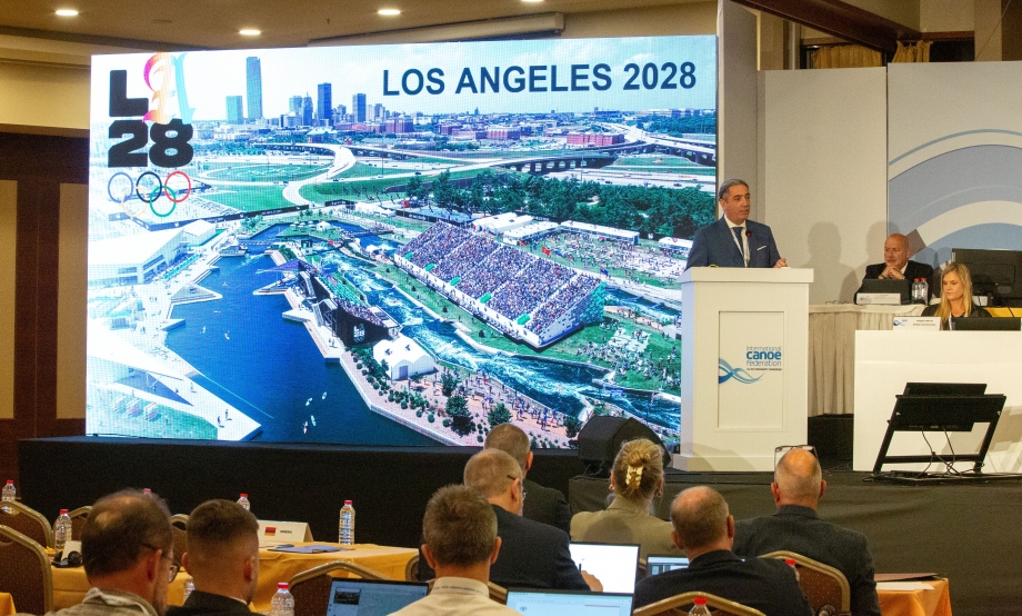Lluis Rabaneda ICF Vice President Congress Antalya 2024 Los Angeles 2028