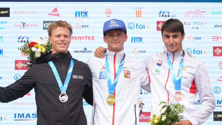 Lukas Kratochvil Czechia canoe slalom U23 Foix 2025
