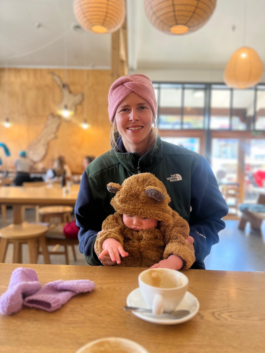 Martina Wegman and son image 