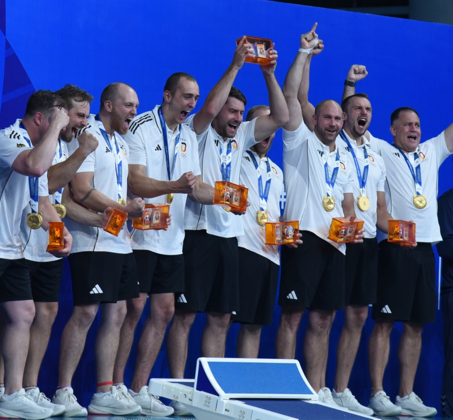 The German men showed their class yet again, defending their title