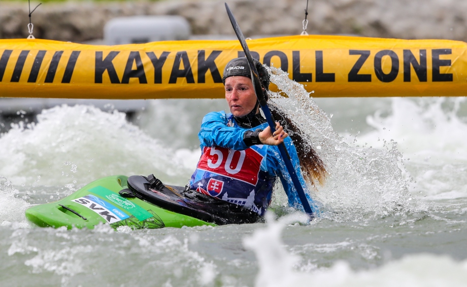 Monika Mitasikova Bratislava 2024 kayak cross slalom