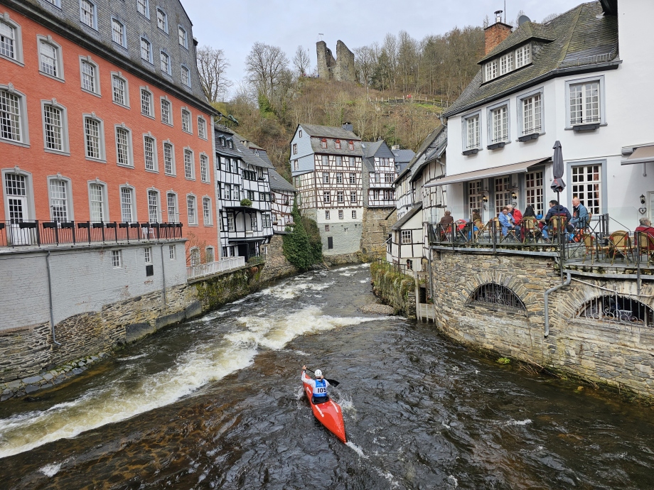 Monschau Germany wildwater canoeing