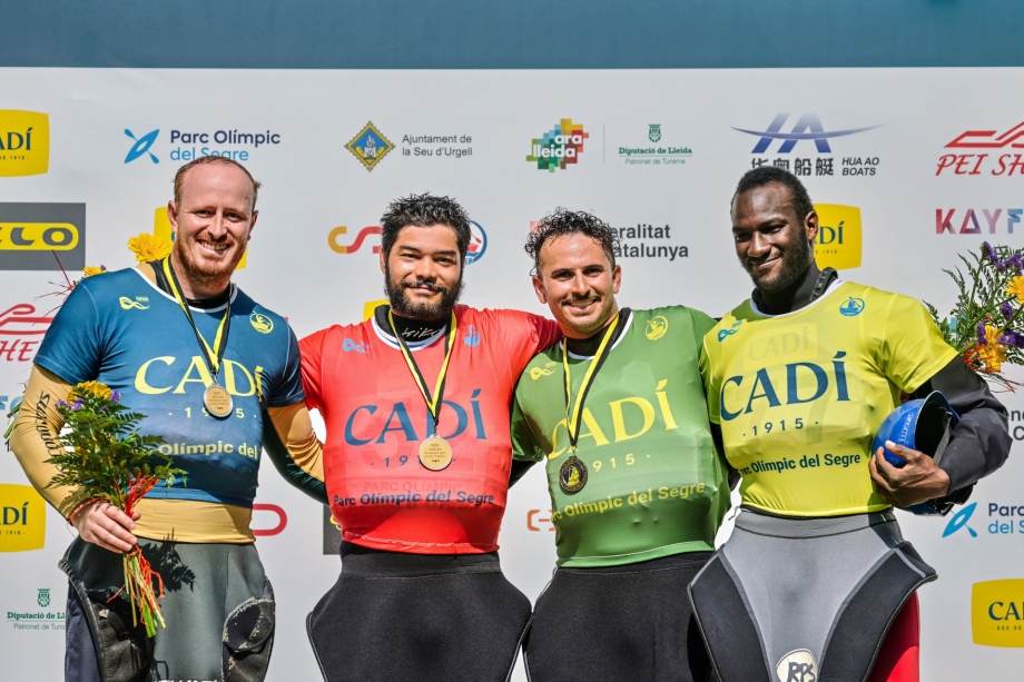 The kayak cross African Reference Race was among the highlights of La Seu 