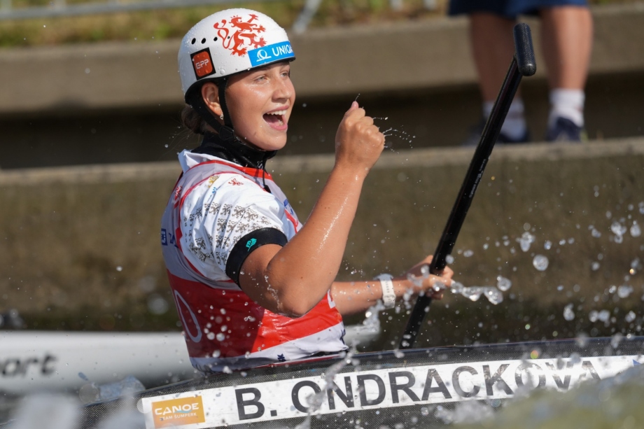 Czechia's Barbora Ondrackova captured her fourth gold in Krakow Barbora Ondrackova Krakow 2026 Czechia canoe slalom