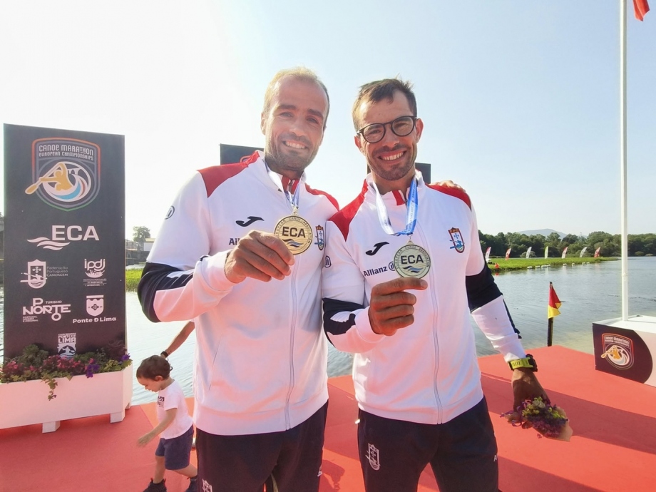 Jose Ramalho and Fernando Pimenta European kayak marathon 2025