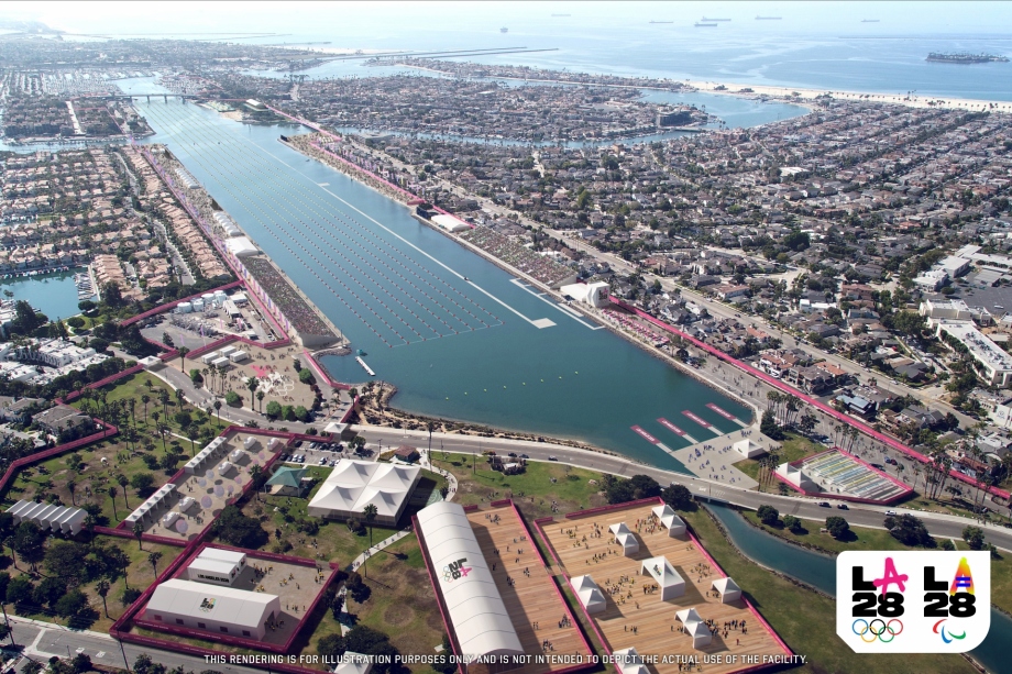 LA28 Canoe Sprint Olympics Marine Stadium