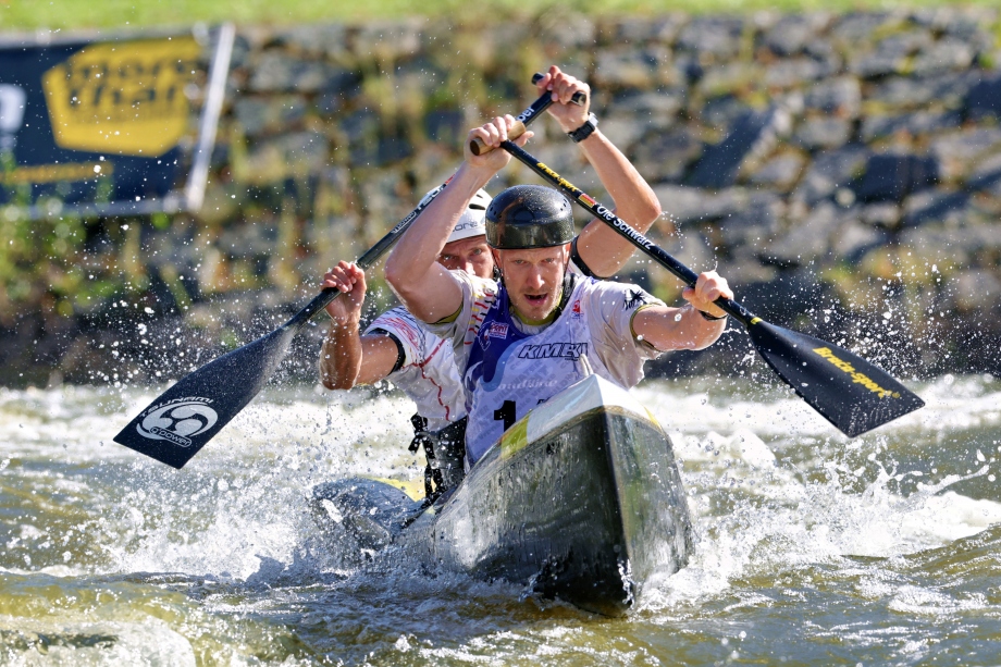 Ole Schwarz and Normen Weber Germany Wildwater Canoeing Ceske Budejovice 2025