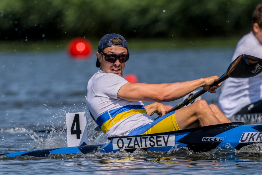 Oleksandr Zaitsev men K1 200 Poznan canoe sprint 2024