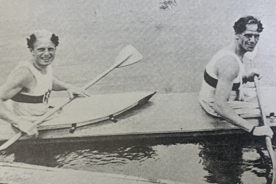 Paul Wevers Ludwig Landen Berlin 1936 Canoe kayak sprint debut Olympics ICF archive