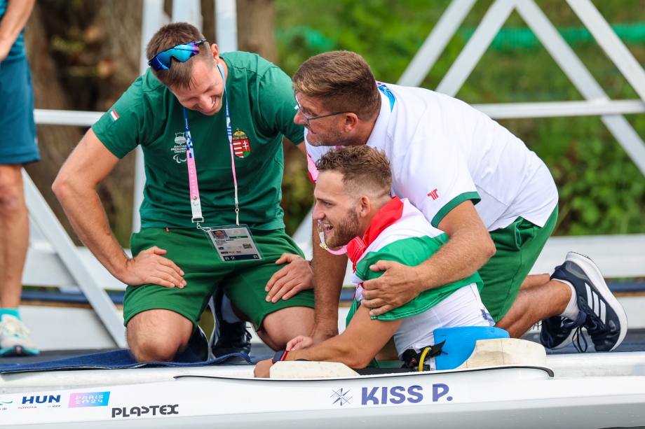 Peter Kiss Paracanoe 2024 Paris Paralympics Plastex