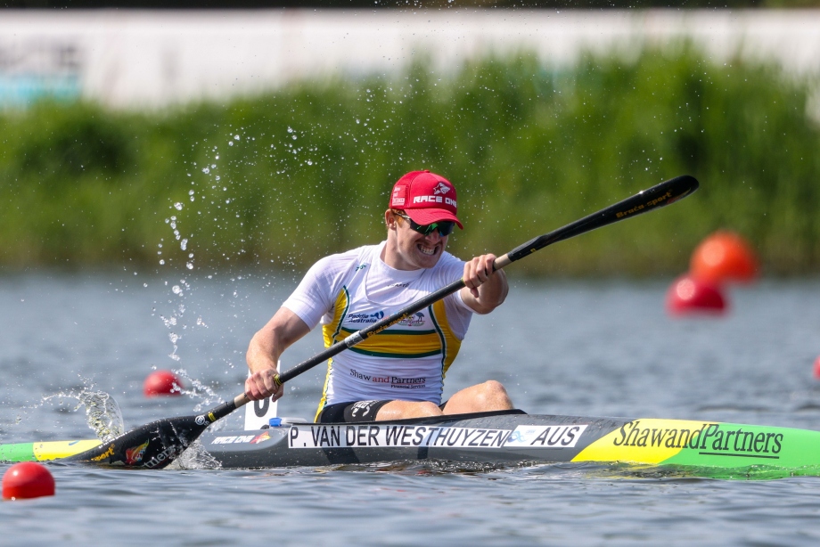Pierre van der Westhuyzen kayak sprint Poznan 2023