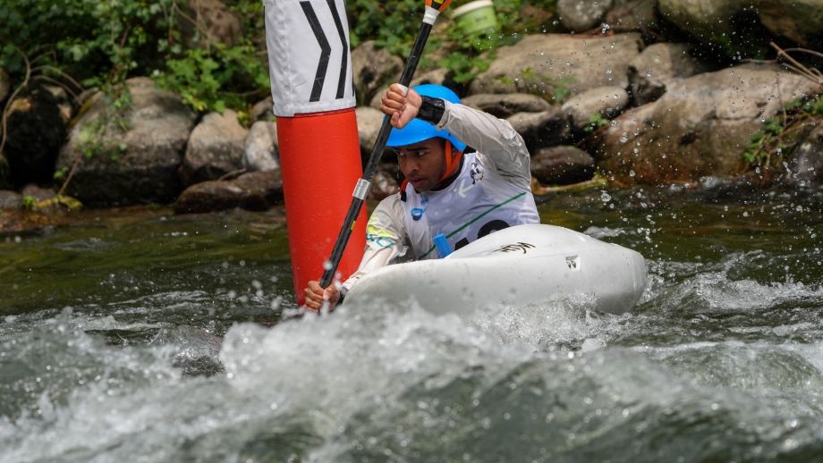Pradhyumna Singh Rathod India kayak cross Foix 2025
