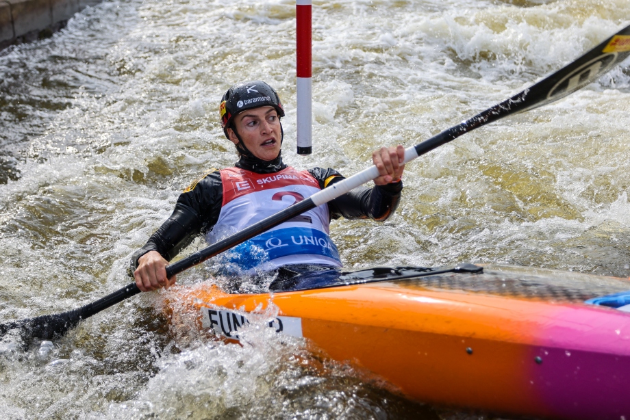 Ricarda Funk kayak slalom Prague 2023 1