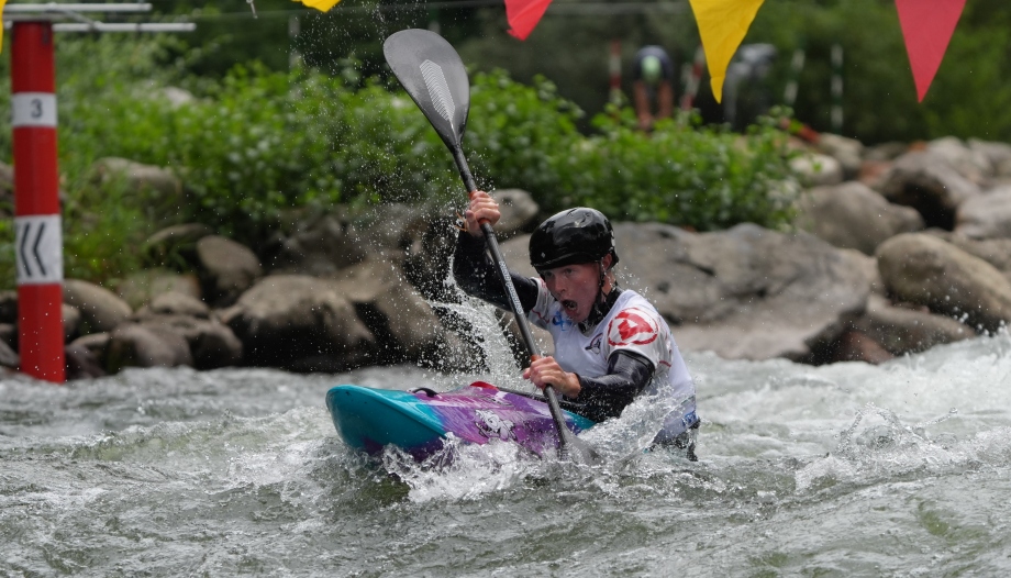 Sam Leaver kayak cross Foix 2025