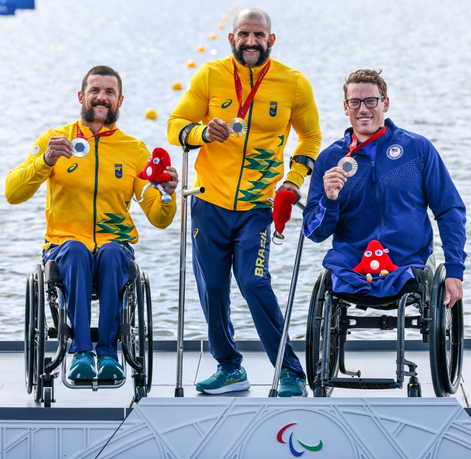 Steven Haxton bronze Paris 2024 Paralympics USA Paracanoe