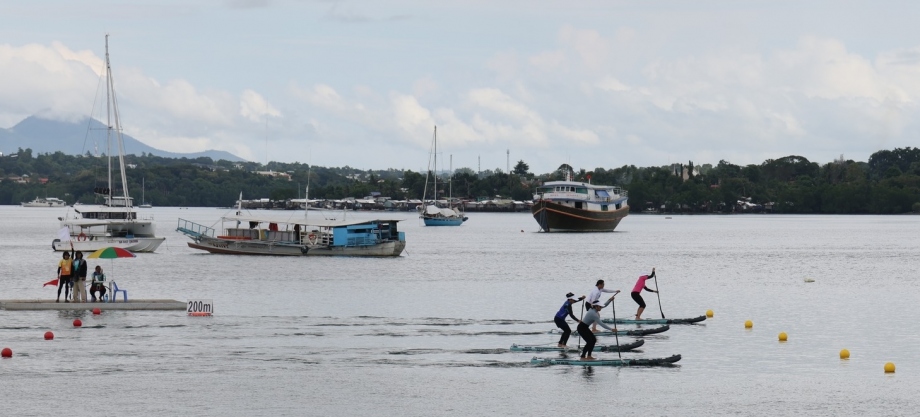 SUP made its debut at the National Games in Philippines 