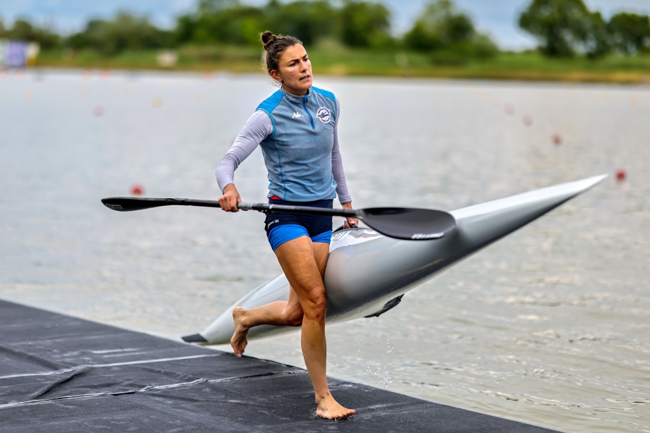 Susanna Cicali has made a fine start to the 2025 season Susanna Cicali Italy canoe kayak sprint Szeged 2025