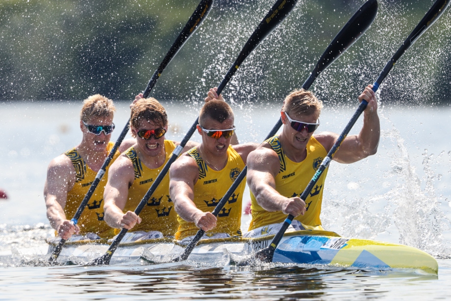Sweden canoe kayak sprint K4 2023