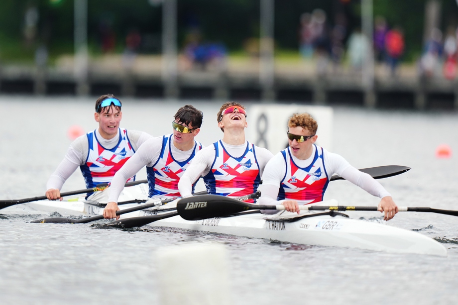 Team GB power through the heats to secure their spot in the final Team GB Halifax