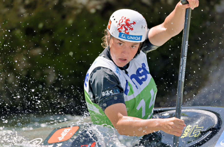 Tereza Kneblova Canoe Slalom Tacen 