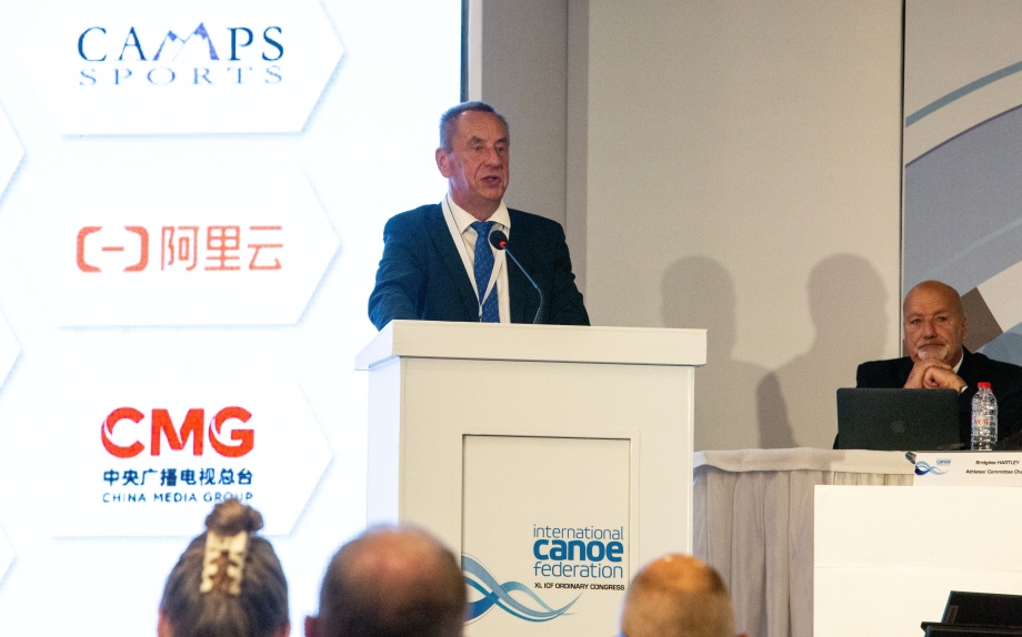 Thomas Konietzko re-elected ICF President Congress 2024