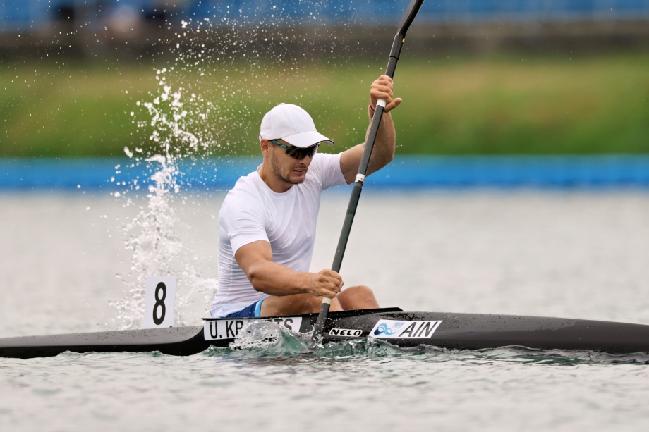 Uladzislau Kravats kayak sprint 2025 Milan